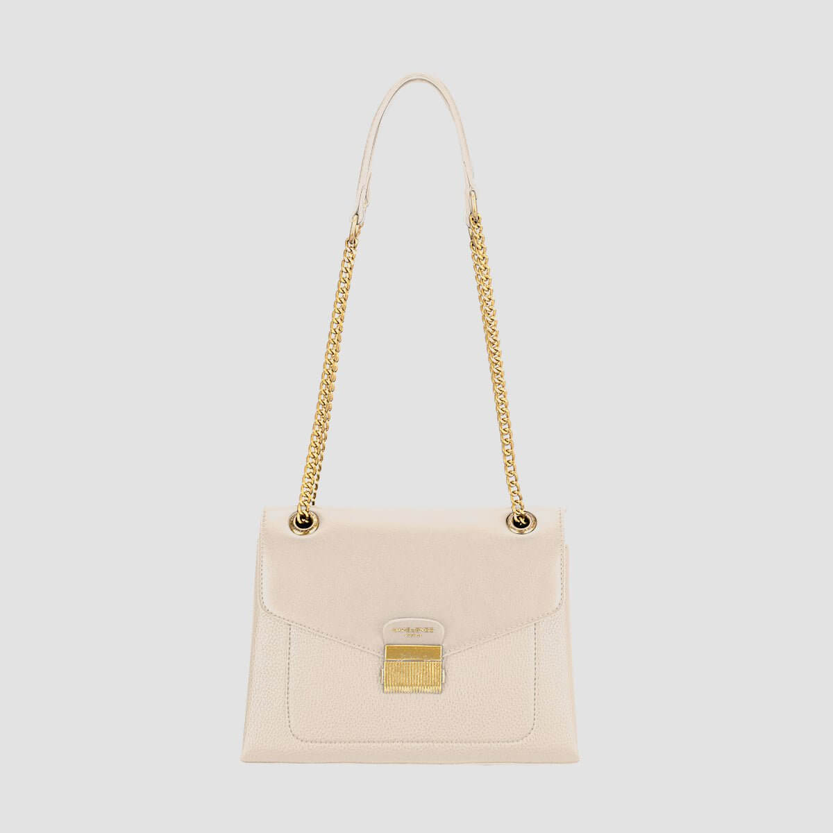 David Jones Chain-Handle Shoulder Bag Creamy White One Size