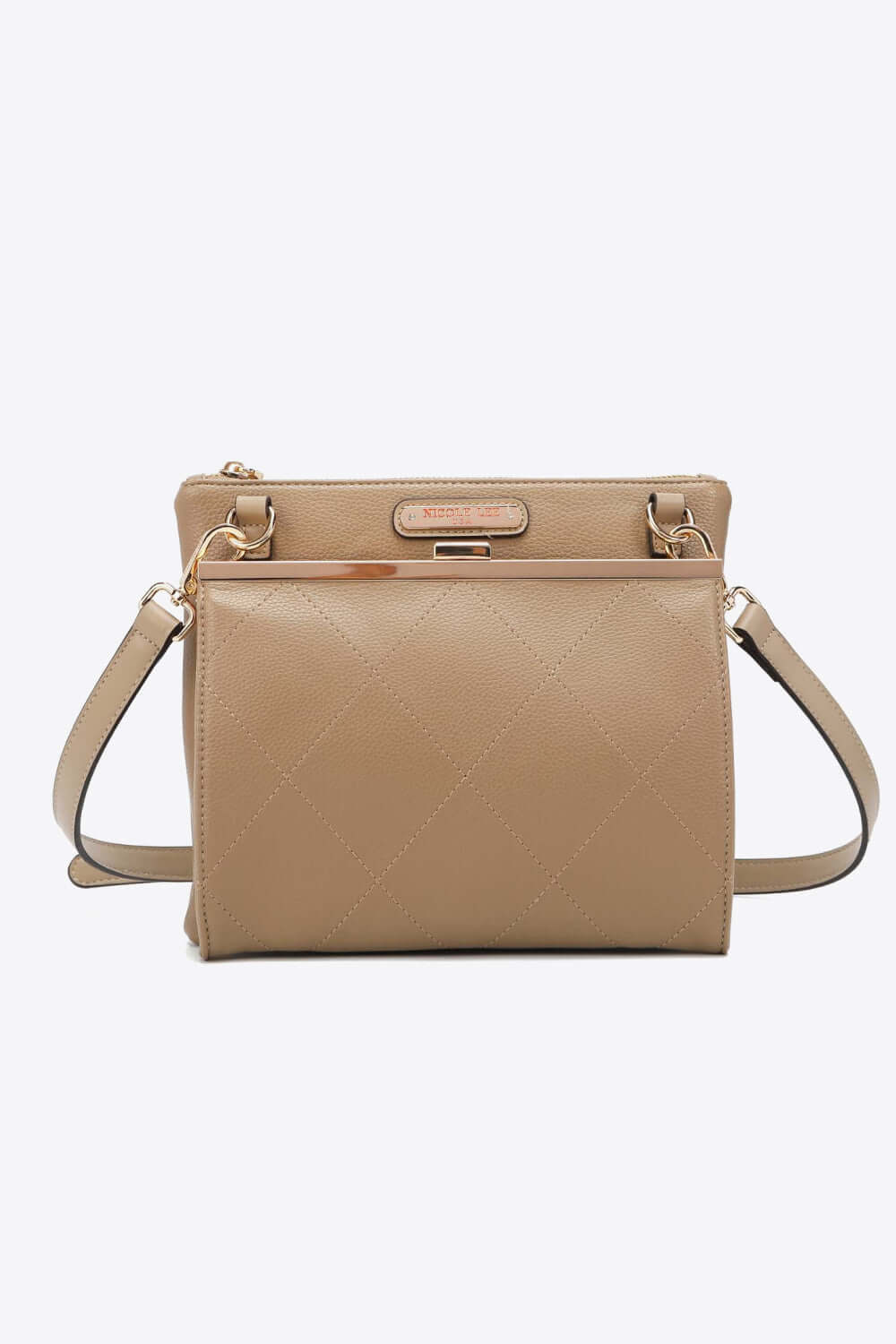 Nicole Lee USA All Day, Everyday Handbag Taupe One Size