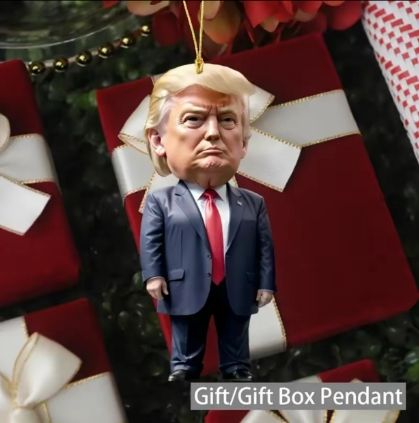 Christmas pendants, trump pendants, Christmas Eve, party decorations and supplies