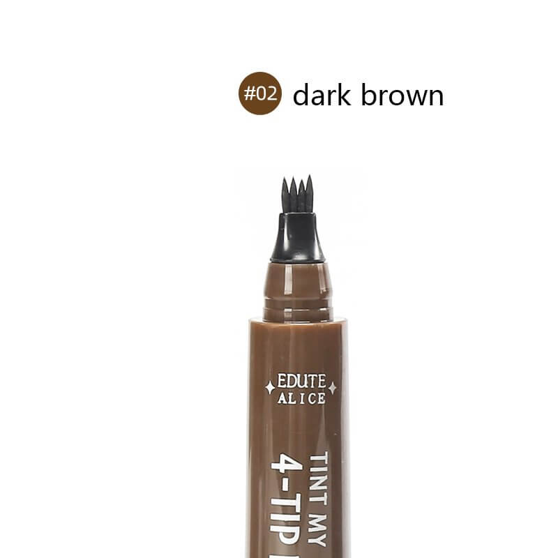 4-tip brow Pencil Dark Brown