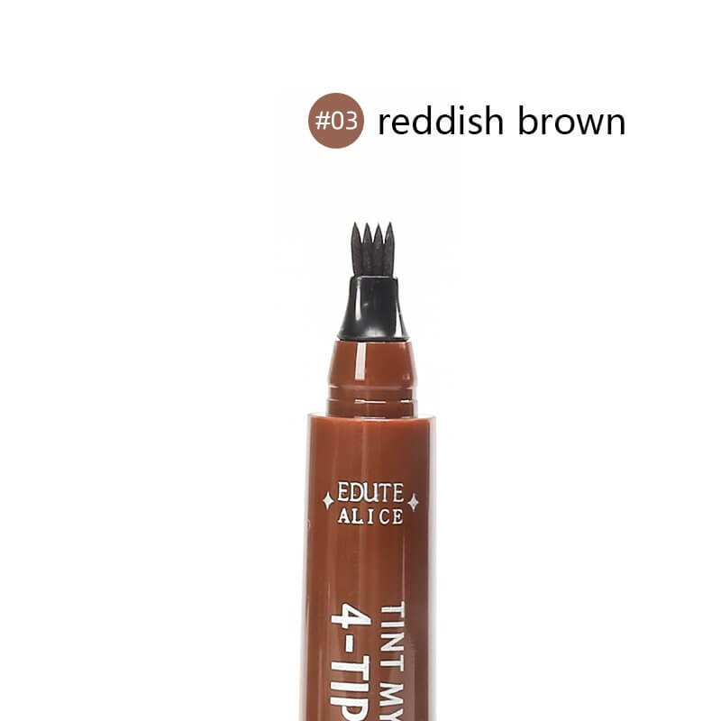 4-tip brow Pencil Red Brown